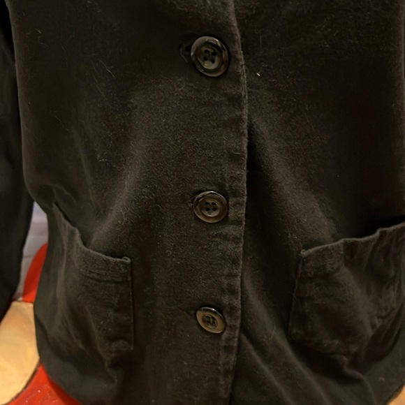 Cotton On black cotton long sleeve jacket with collar. lowest price today only - Picture 3 of 6